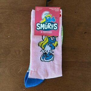 ☀️3/$10 The Smurf lady socks ( see description)